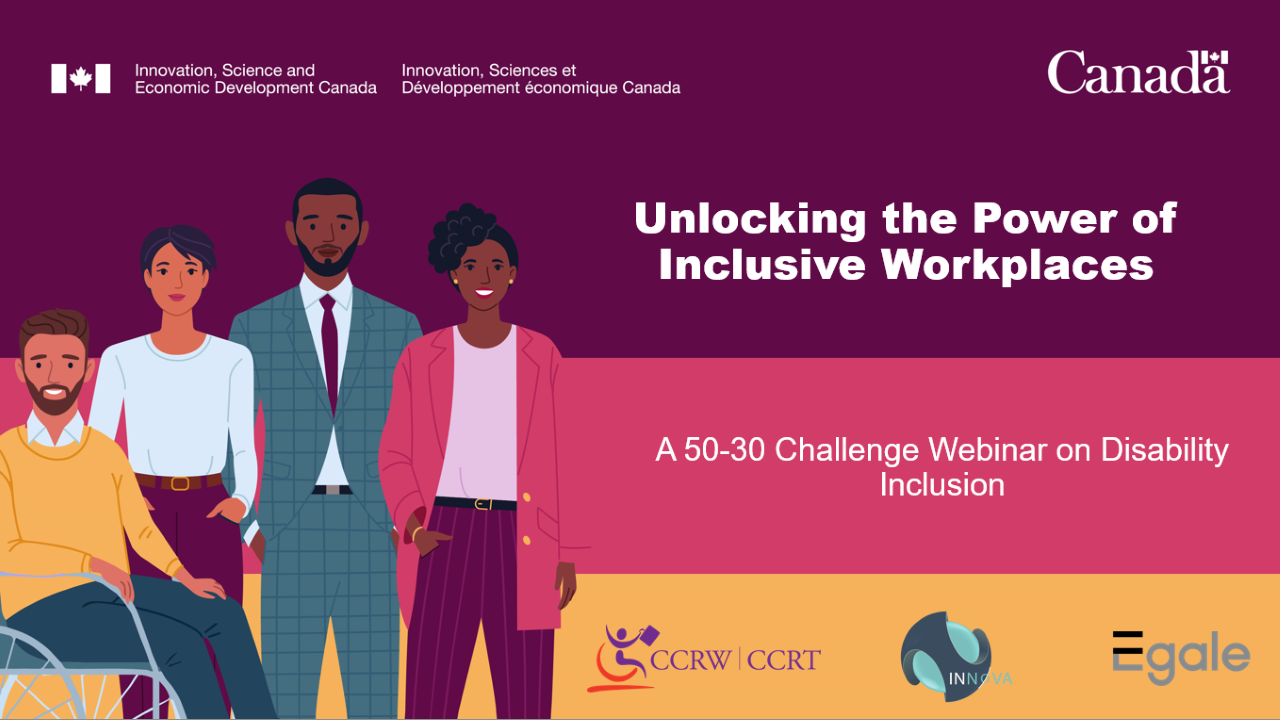 Libérer le pouvoir des lieux de travail inclusifs : Un webinaire sur l'intégration des personnes handicapées