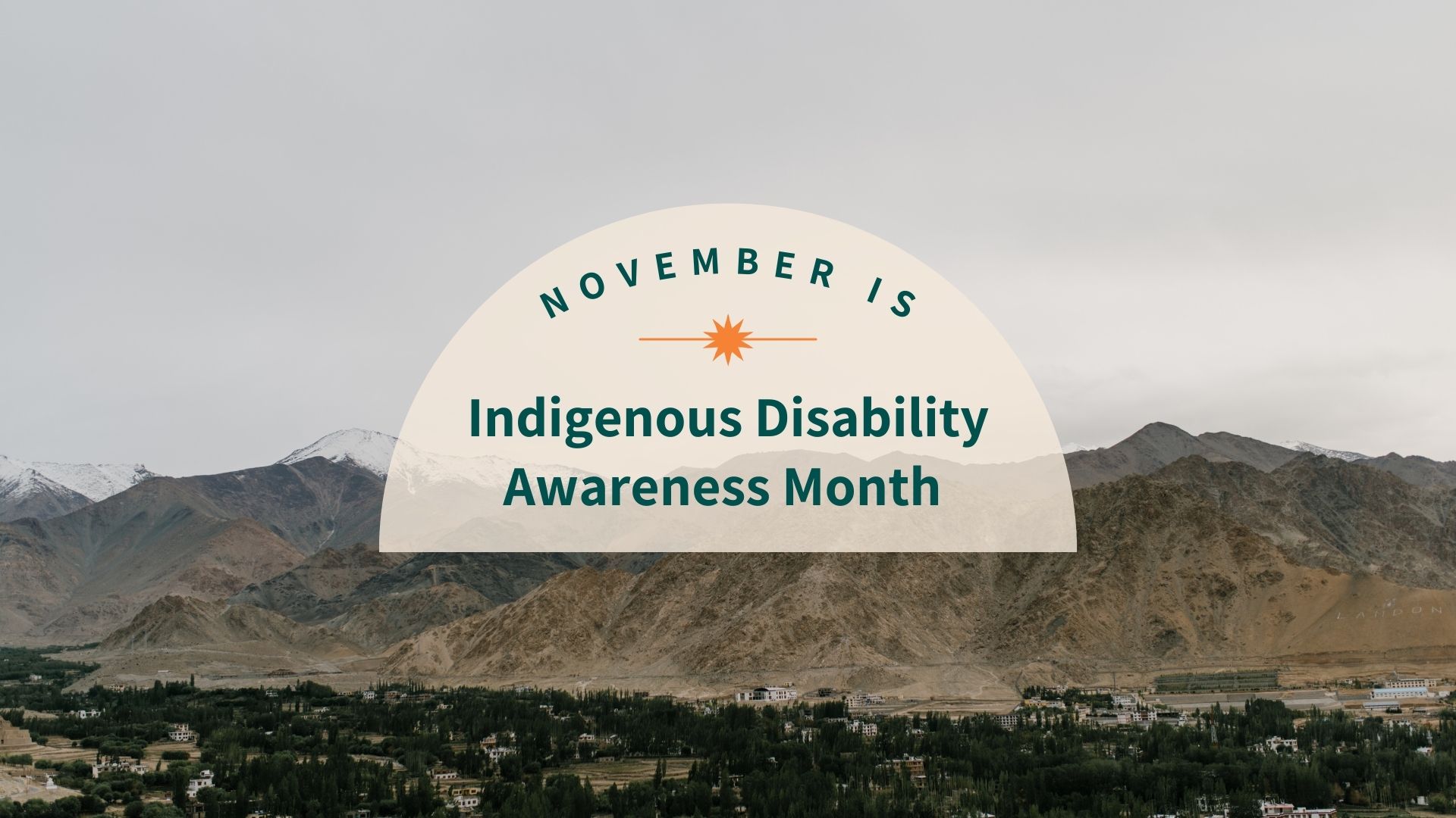 Indigenous Disability Awareness Month  (IDAM)