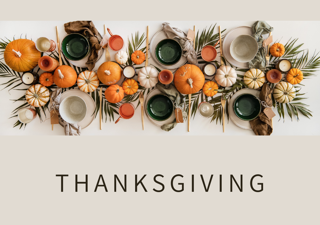 Thanksgiving Day – Office Closure