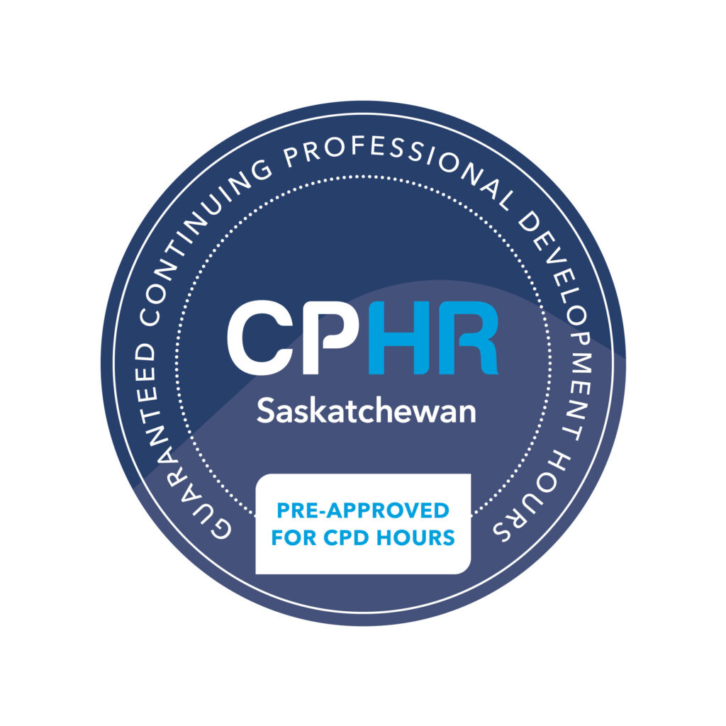 CPHR SK seal of pre-approval for CPD hours