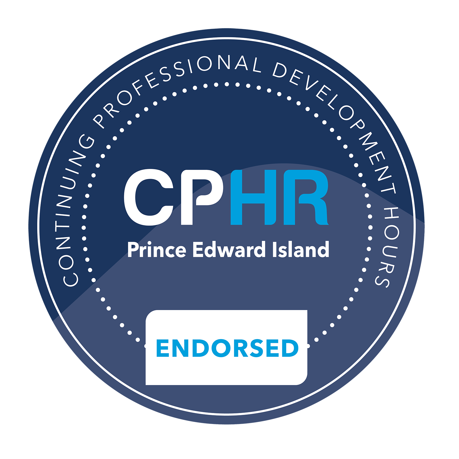 CPHR PEI Pre-Approved Program Seal