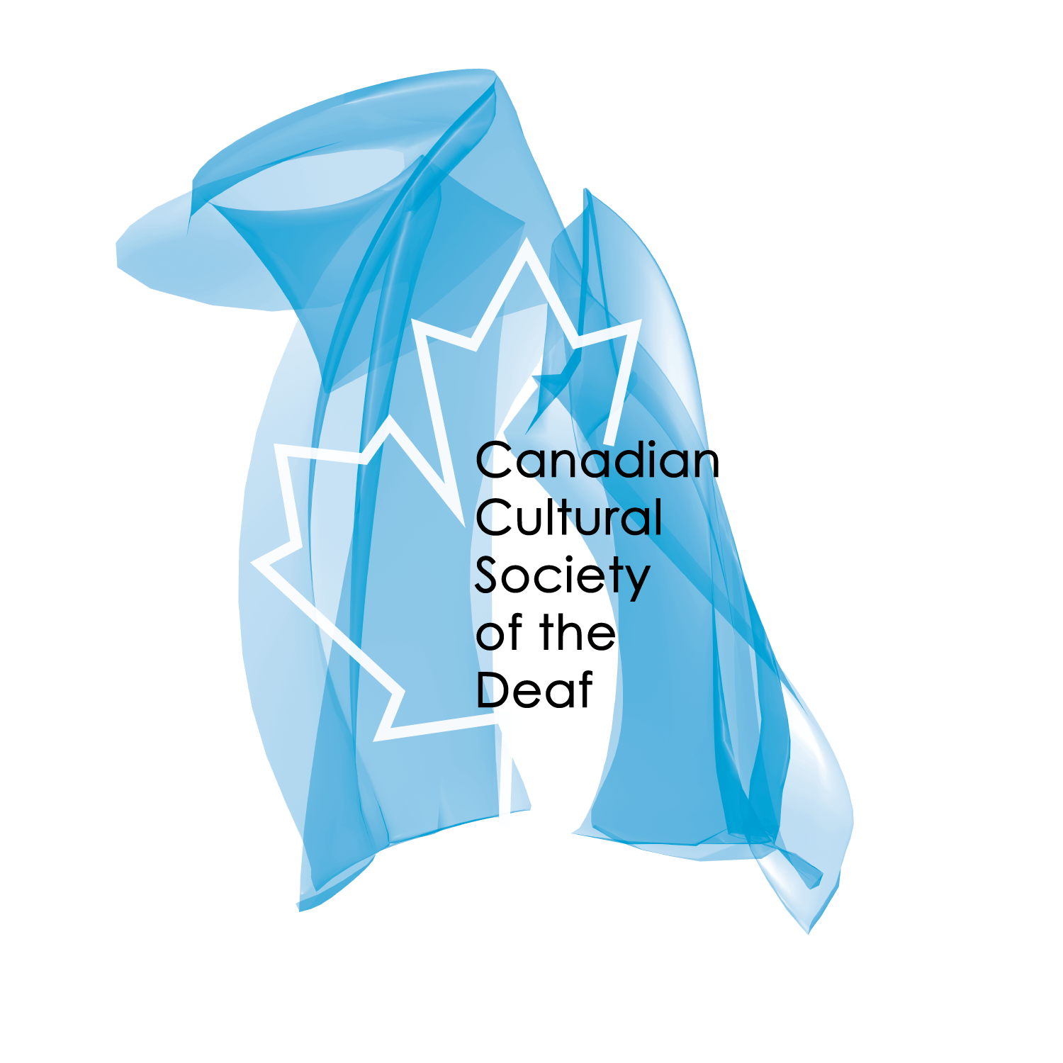 Logo de la Société culturelle canadienne des sourds